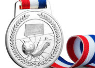 Suave/esmalte difícilmente las medallas de encargo de los deportes, las medallas del fútbol de la aleación del cinc y las cintas