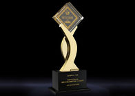 Trofeo por encargo de la aleación del cristal y del cinc para la ceremonia de premios trimestral