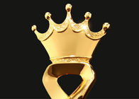 trofeo de Polyresin de la altura de los 32cm con la corona en el tamaño y el color de encargo superiores disponibles