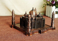 Reproducción famosa de la India el Taj Mahal del modelo del edificio DIY de los regalos materiales del arte del metal
