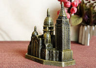 Catedral plateada bronce de Rusia de los regalos del arte del recuerdo DIY del modelo de la arquitectura de Cristo