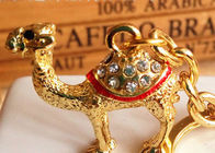 Diamante del llavero del diseño del camello - efectos personales culturales árabes encrustados