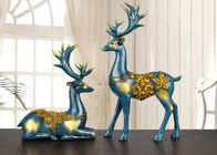 Los artes de la resina del reno de la Navidad y los artes se dirigen/el uso de la decoración del hotel
