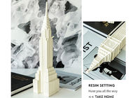 Artes polivinílicos de la decoración de la resina/servicio de encargo del modelo del edificio de la simulación disponible