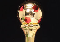 El premio del material plástico del ABS ahueca los trofeos para las competencias del fútbol