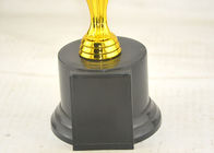 material plástico del trofeo del premio de Óscar de la altura de 270m m hecho con la base en blanco