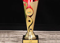 La taza plástica del trofeo del ABS colorido de la galjanoplastia crea para requisitos particulares y logotipo aceptado