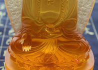 Figura muy coloreada de Buda del esmalte para el altar y los textos de encargo de la adoración aceptados
