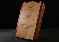 Premios ligeros del estudiante de la placa de madera sólida del escudo de 504 gramos del examen final