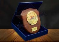 Decoraciones de Square Custom Trophy Awards Wood Gift Box Package As Company