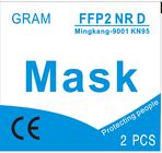 Máscara FFP2 con los productos del cuidado personal del certificado del CE para protector médico en Coronavirus