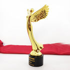 Cuadro trofeo del vuelo de la resina del premio de la música de la altura de 285m m con las alas