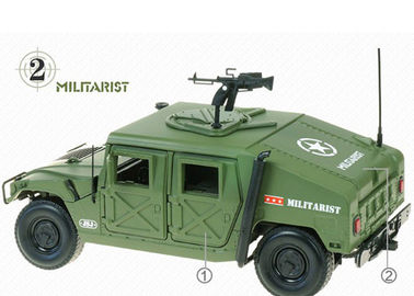 Artes caseros plateados verde de la decoración, modelo militar electrónico de los vehículos de SUV