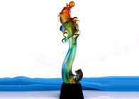 Los trofeos y los premios, pescados de Colorized Liuli del Chinoiserie diseñan los regalos exclusivos