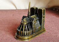 Metal el edificio bien conocido del mundo de los regalos del arte de la aleación DIY/el modelo del Notre Dame de Paris 3D