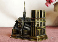 Metal el edificio bien conocido del mundo de los regalos del arte de la aleación DIY/el modelo del Notre Dame de Paris 3D