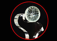 Grabado cristalino/impresión del color de la taza del trofeo del diseño simple en la competencia del golf